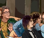 Ellen DeGeneres as Jesus in the "Lesbian Last Supper"