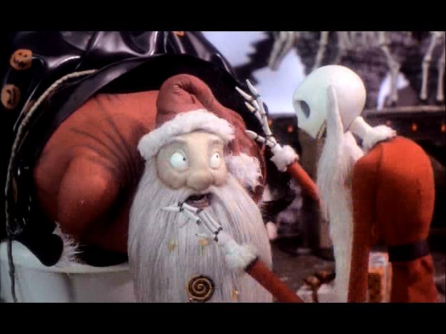 nightmare before christmas santa claus