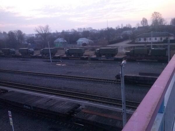 Ukraine: Russian Military Buildup at Novozybkov, 50 KM From Chernihiv Border ... - Guardian Liberty Voice