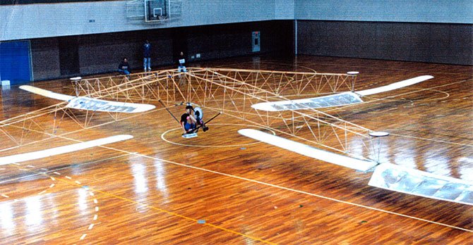 Human powered helicopter beats record guardian express ifrackle