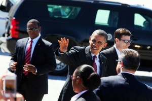 President Obama visits UNLV Guardian Express