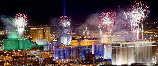 Vegas fireworks