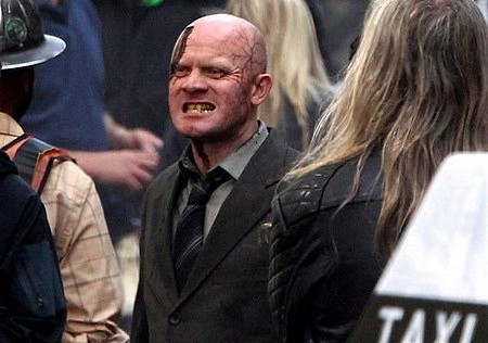 Michael Bay Zombie Attack on Set