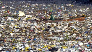 pacific island of plastic