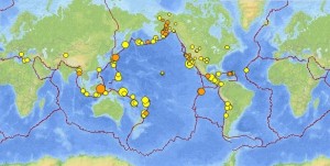 Japan Just Hit With Third Earthquake Today as 177 Earthquakes Have Peppered the Western Pacific 