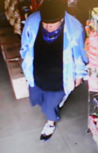 A Market Robbery Suspect Captured on Camera