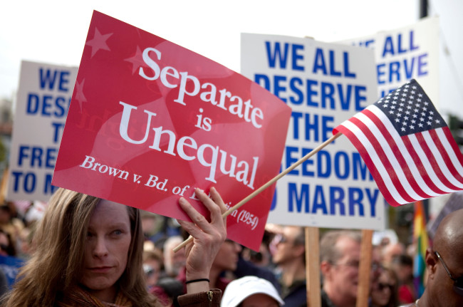 Same-Sex Marriage Supporters In California Celebrate After Judge's Ruling