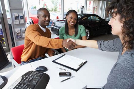 buying a new car with bad credit