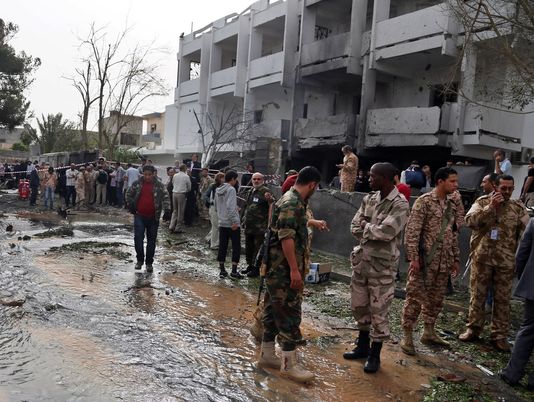Car bomb targeted French Embassy in the Libyan Capital 1 Car bomb targeted the French Embassy in the Libyan Capital