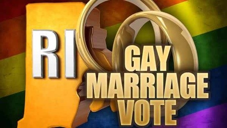 Rhode Island latest state legalize gay marriage