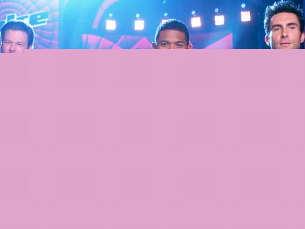 the voice season 4 usher shakira blake shelton adam levine 2013