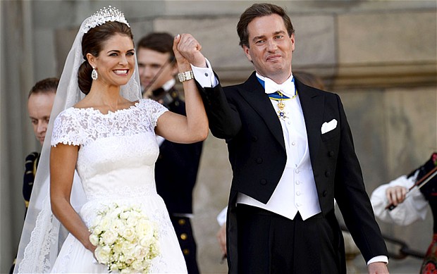 Swedish Princess Madeleine weds New York banker