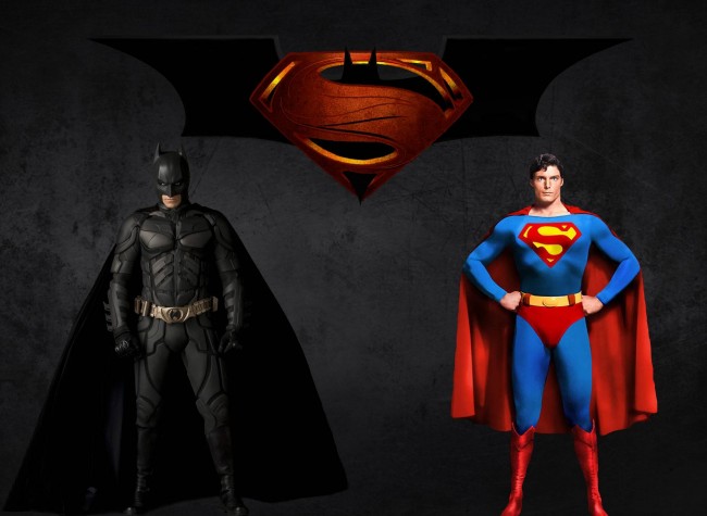 Clark Kent and Bruce Wayne