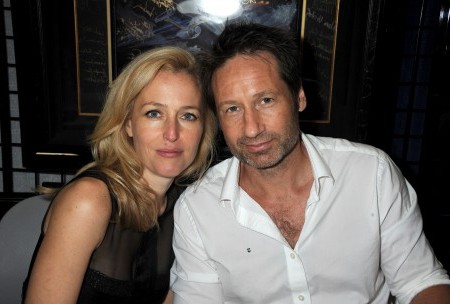 Gillian Anderson and David Duchovny Comic Con