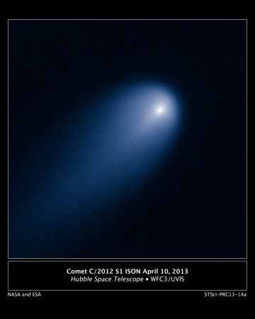 Comet ISON Taken by NASA and ESA