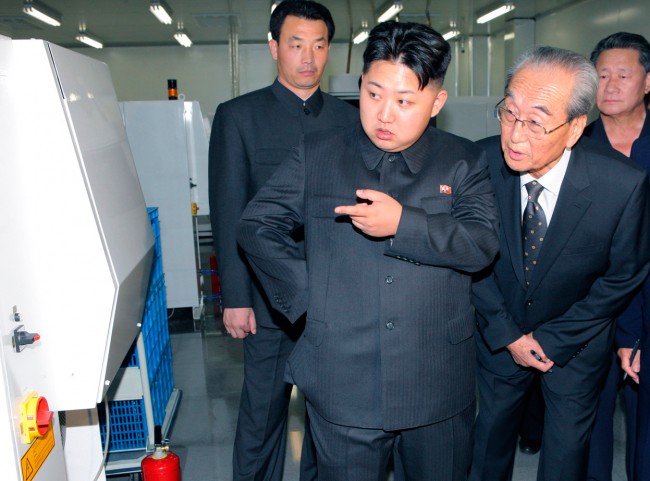 Kim Jong-un Praises North Korean Smartphone Factory 1 kim jong-un, smartphone, factory