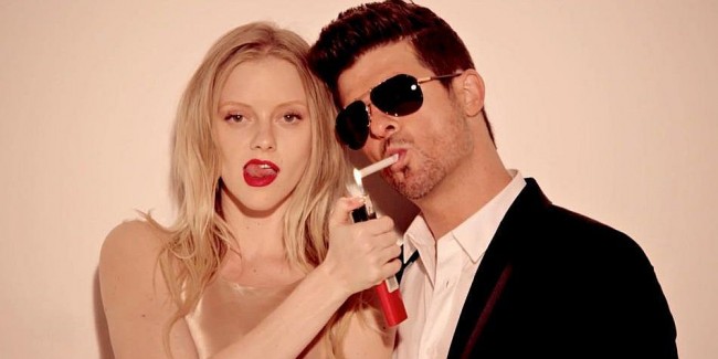 Robin Thicke and Icona Pop Both Want to Make Love in a Bedroom 1 Robin Thicke and Icona Pop Both Want to Make Love in a Bedroom