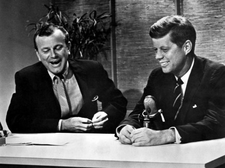 With his youthful appearance and unaffected charm, Kennedy became television’s darling, making the appearance of JFK, in memoriam, a match made in television heaven.