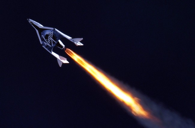 Richard Branson's Virgin Galactic the First Commercial Space Flyer
