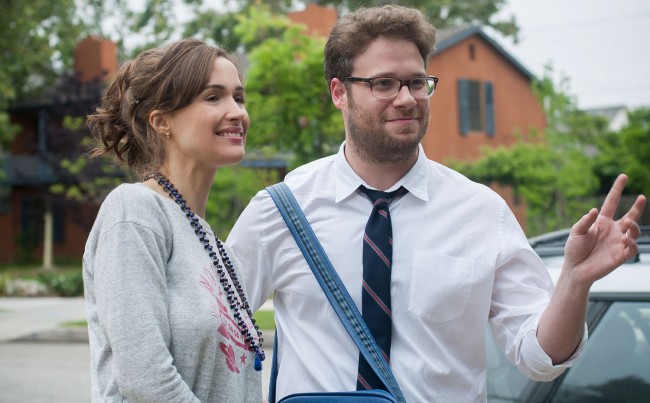 Neighbors Seth Rogen and Rose Byrne