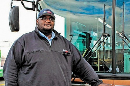 Bus driver stops suicide