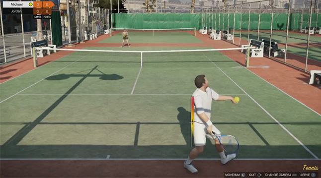 GTA V Tennis
