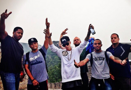 Justin Bieber Carried up Great Wall of China so He Could Skateboard in Beijing?