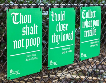 Church Goes to War Against Dog Poop 1 Church