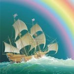 rainbow ship