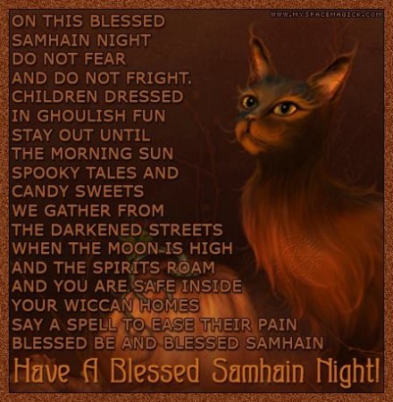 Samhain/Halloween Blessing
