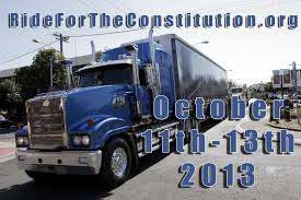 Veterans, Truckers Heading for Washington 2 truckers