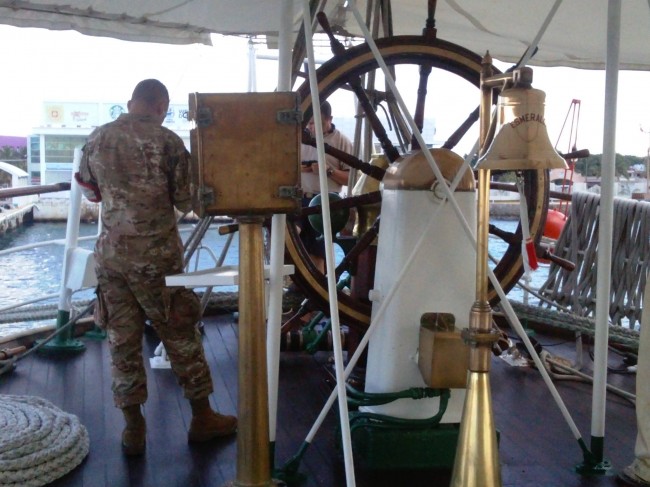 Esmeralda Docked in Cozumel for the Week [pics]