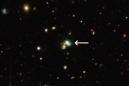 Black Hole Which Emits Light