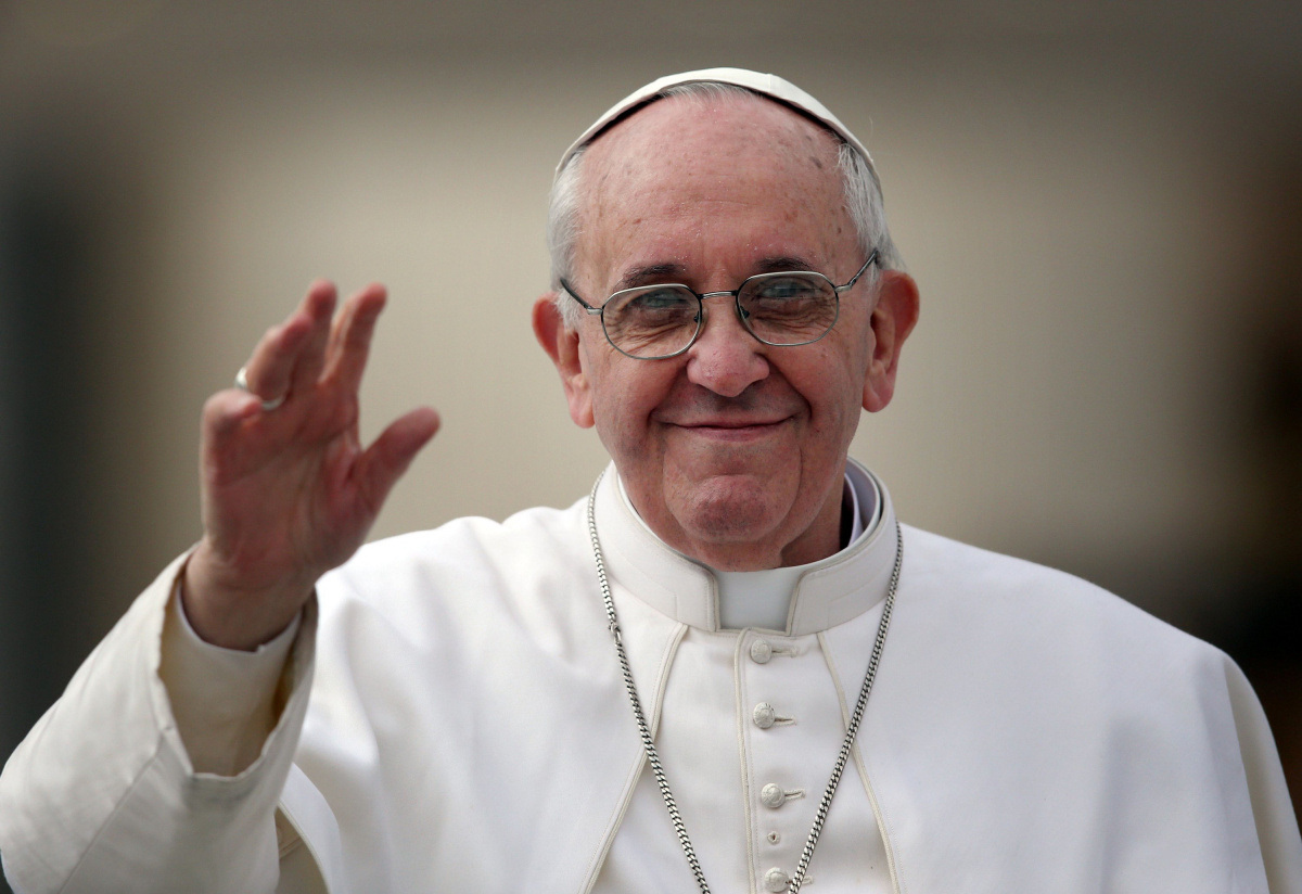 Pope Francis was elected in March, 2013