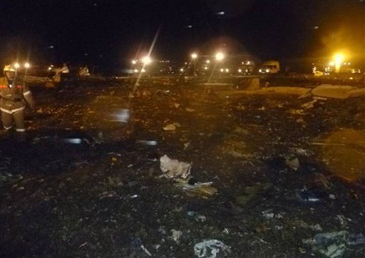 Russia Airplane Crashes Killing All 50 on Board Russia