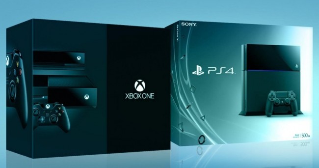 PS4 and Xbox One Duke it out in Head-to-Head Sales Race 4 Xbox One and PlayStation 4 boxes