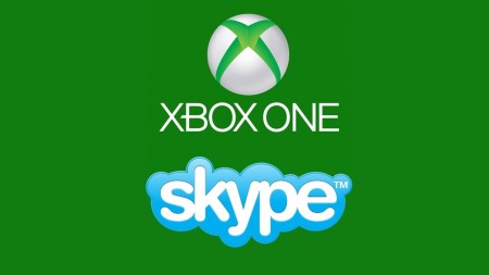 Xbox One logo with Microsoft's Skype logo