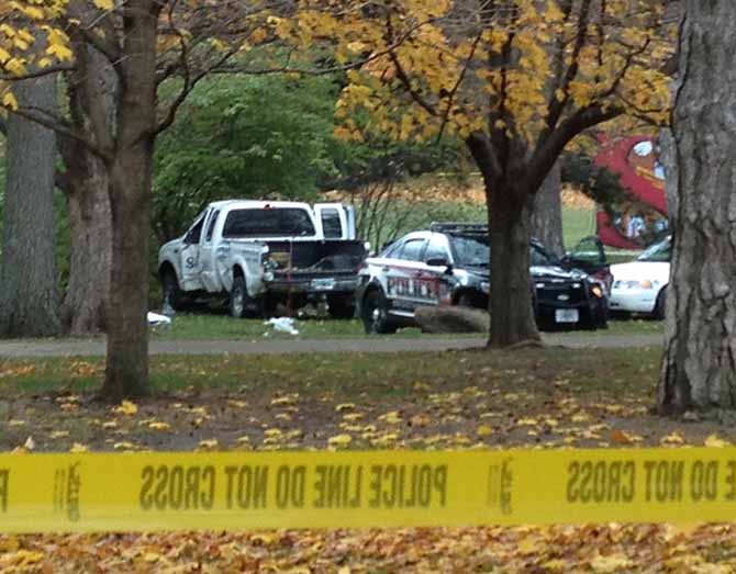 Police kill son after father's call