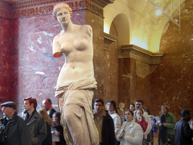 art in museum Louvre