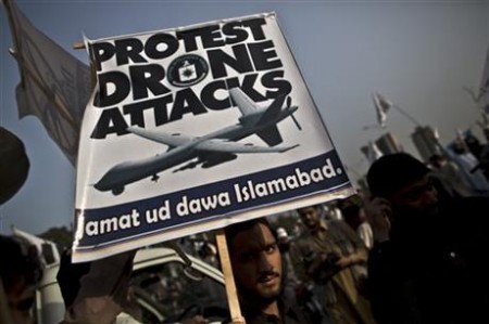 Pakistan Protests U.S. Drone Strikes