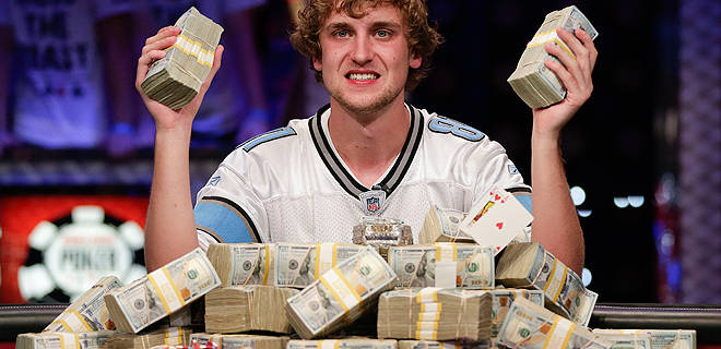 23-year-old Ryan Riess of Michigan won the $8.4 million prize and the WSOP Main Event bracelet on Tuesday night.