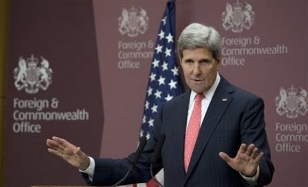 Secretary of State John Kerry meets with Saudi Arabia for talks