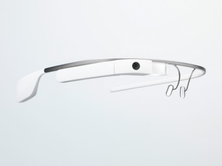 A picture of Google's Google Glass