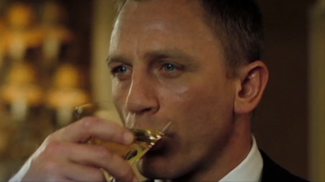 James Bond Martini Lifestyle Leads to Impotence