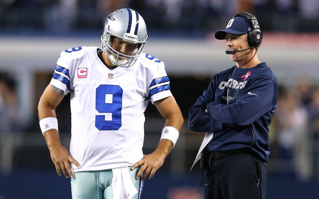 Tony Romo Will Not Play Against Eagles, Out for Season