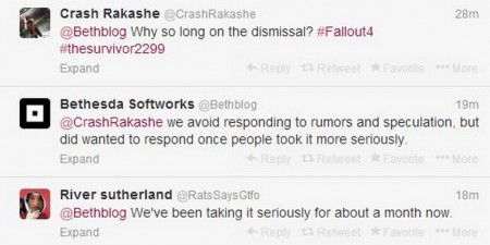 Why did Bethesda not denounce Survivor 2299