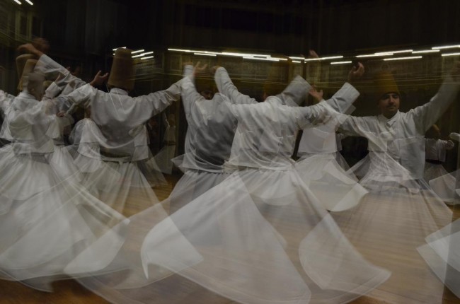 Mevlevi Dervishes United With God