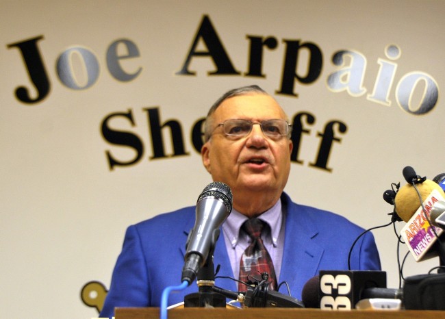 Arizona Sheriff Arpaio
