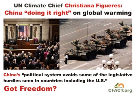 Global Warming Enhanced By Democracy?