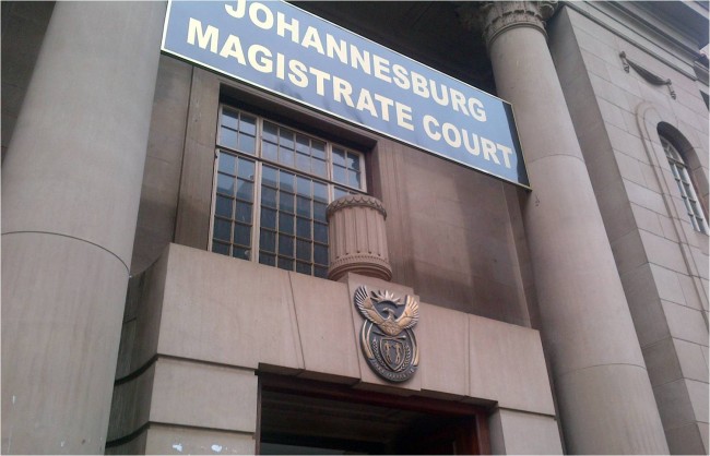 Johannesburg Magistrate Court caged like animals